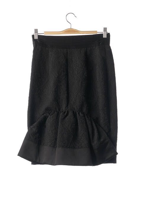 Fustă midi negru PAULE KA femeie