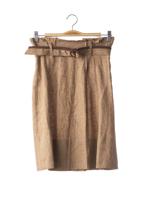 Fustă midi bej GUNEX femeie