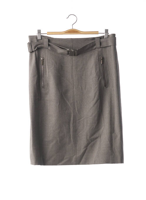 Fustă midi gri AKRIS femeie