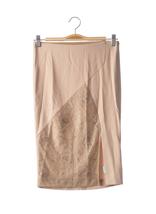 Fustă midi bej PATRIZIA PEPE FIRENZE femeie