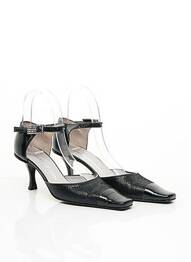 Pantofi cu toc închidere cu buclă(e) toc de 4 la 6 cm negru MAUD FRIZON femeie