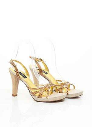 Sandale/Pantofi decupați bej MARINA RINALDI femeie