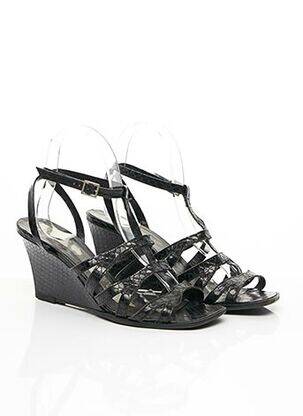 Sandale/Pantofi decupați negru ROBERT CLERGERIE femeie