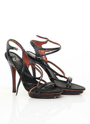 Sandale/Pantofi decupați negru SANTONI femeie