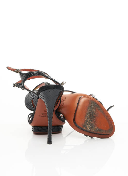 Sandale/Pantofi decupați negru SANTONI femeie