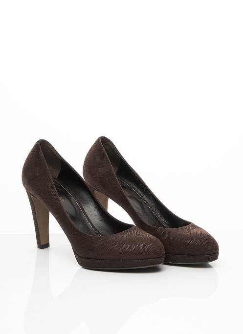 Pantofi cu toc maro SERGIO ROSSI femeie