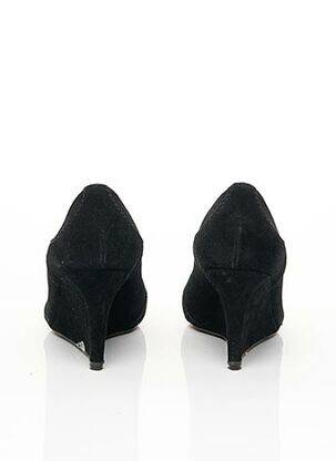 Pantofi cu toc nubuc toc de 7 la 9 cm negru SERGIO ROSSI femeie