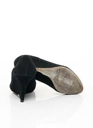 Pantofi cu toc nubuc toc de 7 la 9 cm negru SERGIO ROSSI femeie