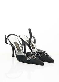 Pantofi cu toc închidere cu buclă(e) toc de 7 la 9 cm negru STUART WEITZMAN femme