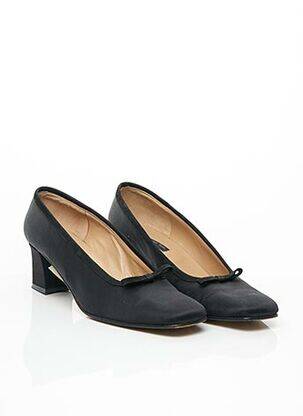 Pantofi cu toc negru JET SET femeie