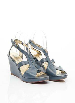 Sandale/Pantofi decupați albastru ANN TUIL femeie