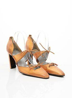 Pantofi cu toc portocaliu CHRISTIAN LACROIX femeie