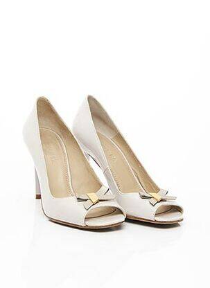 Pantofi cu toc gri PAULE KA femeie