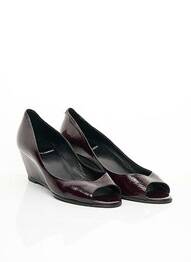 Pantofi cu toc țesătură lăcuită toc de 4 la 6 cm violet PIERRE HARDY femme