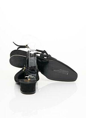 Pantofi cu toc nubuc toc plat până la 3 cm negru CHARLES KAMMER femeie