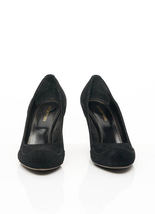 Pantofi cu toc negru SERGIO ROSSI femeie