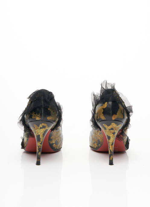 Pantofi cu toc negru MICHEL PERRY femeie