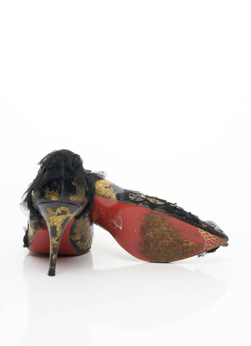 Pantofi cu toc negru MICHEL PERRY femeie