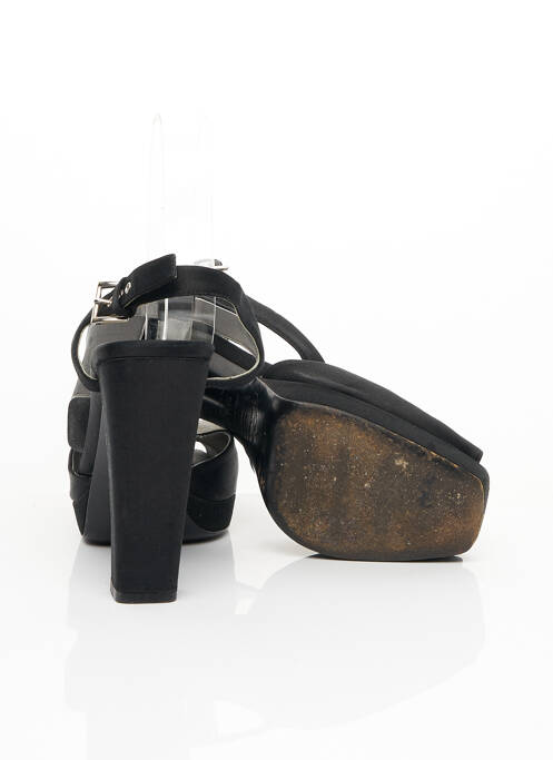 Sandale/Pantofi decupați negru PRADA femeie