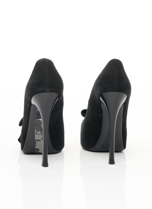 Pantofi cu toc negru LORENZI femeie