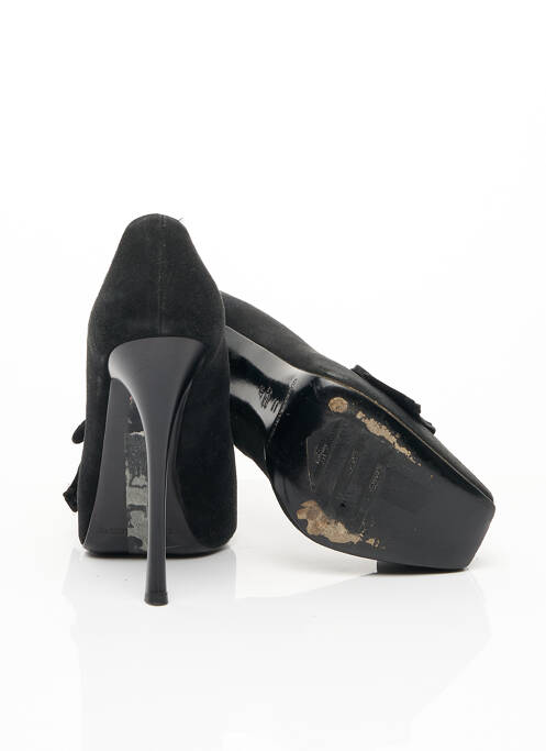 Pantofi cu toc negru LORENZI femeie