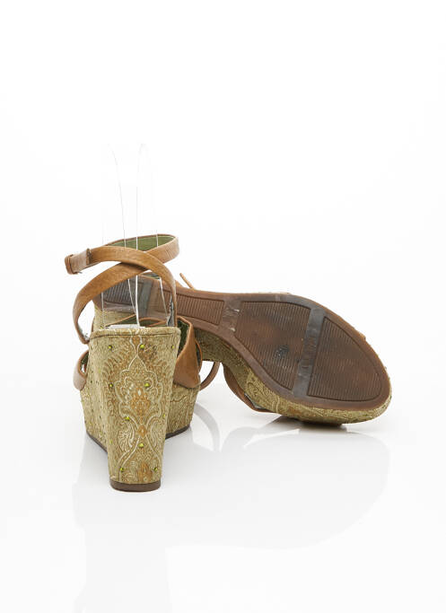 Sandale/Pantofi decupați verde NINE WEST femeie