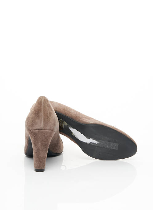 Pantofi cu toc maro FRANCOIS PINET femeie