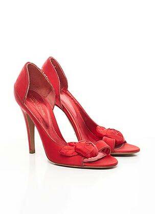 Pantofi cu toc roșu SERGIO ROSSI femeie