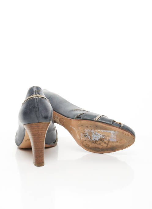 Pantofi cu toc albastru CHLOE femeie