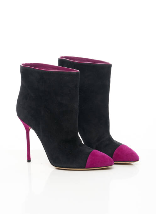 Botine/Ghete violet SERGIO ROSSI femeie