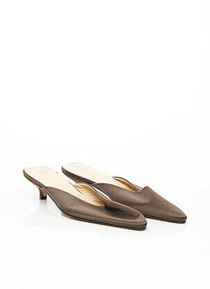 Mulete/Saboți verde LA PERLA femeie