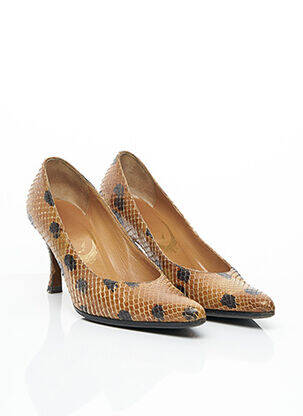 Pantofi cu toc maro RENÉ CAOVILLA femeie