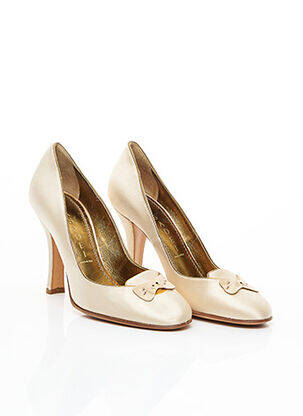 Pantofi cu toc bej CASADEI femeie