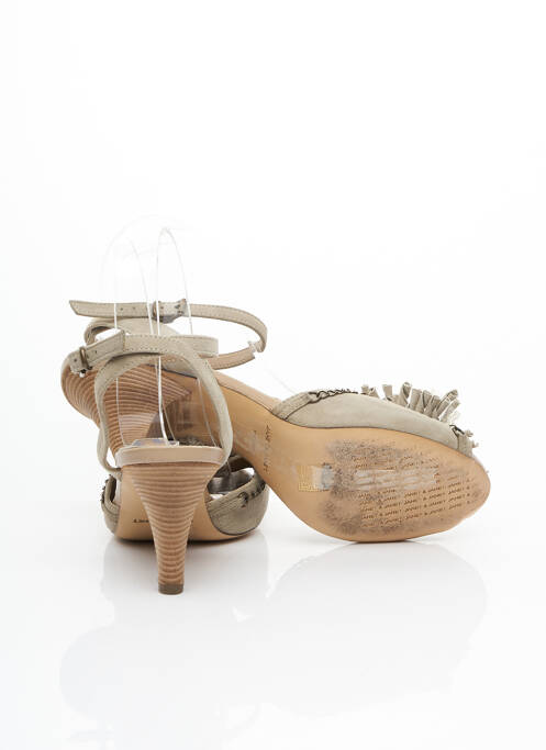 Sandale/Pantofi decupați gri JANET & JANET femeie