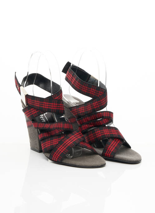 Sandale/Pantofi decupați roșu MICHEL PERRY femeie