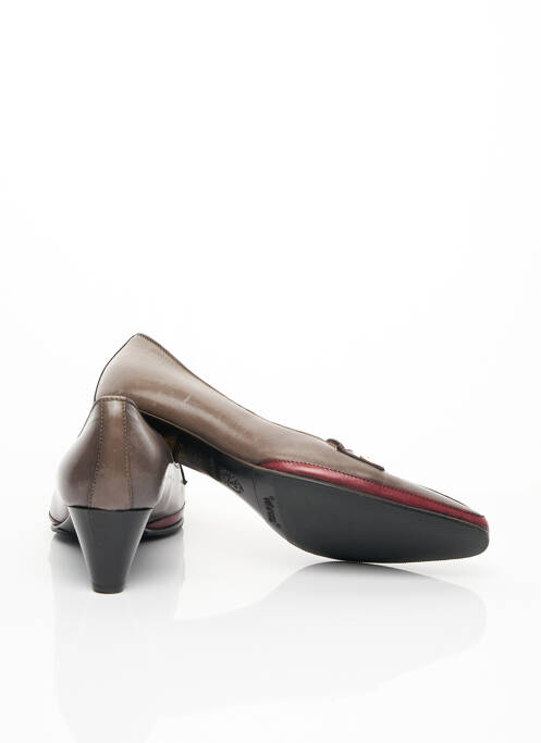 Pantofi cu toc gri MARETTO femeie