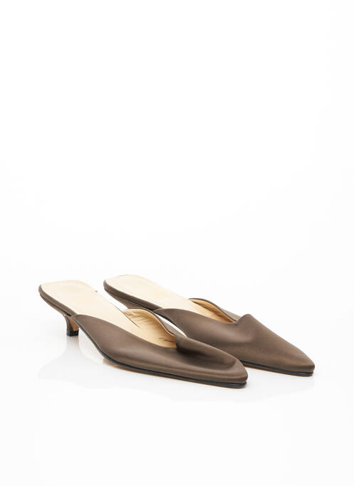 Mulete/Saboți verde LA PERLA femeie