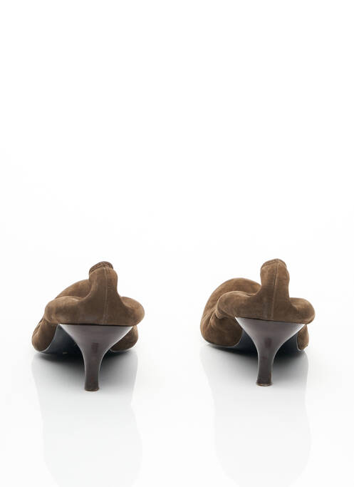 Pantofi cu toc maro LANVIN femeie