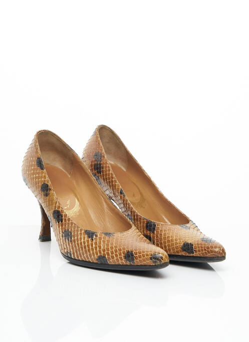 Pantofi cu toc maro RENÉ CAOVILLA femeie