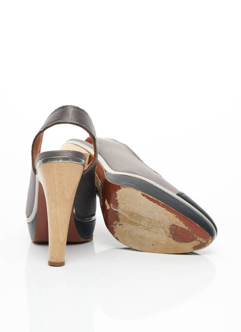 Pantofi cu toc gri LANVIN femeie