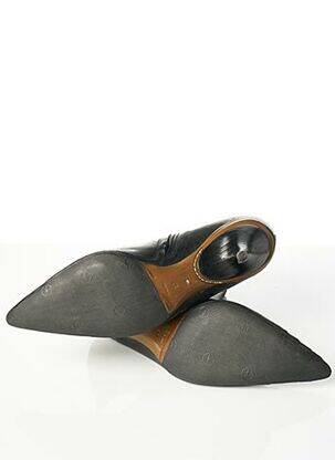Botine/ghete material neted toc de 7 la 9 cm negru COSTUME NATIONAL femeie