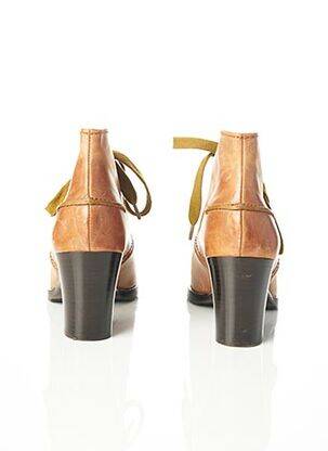 Botine/ghete toc de 7 la 9 cm maro VERONIQUE BRANQUINHO femeie