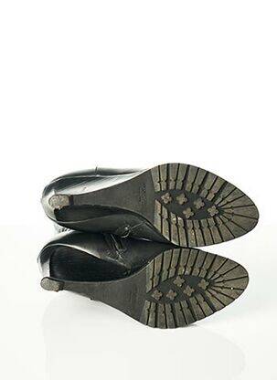 Cizme material neted toc de 7 la 9 cm negru SERGIO ROSSI femeie