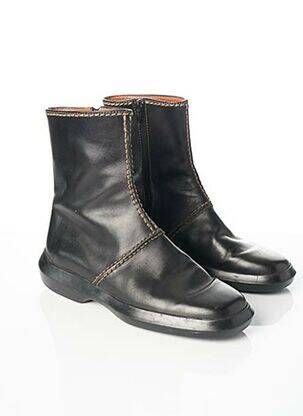 Botine/ghete material neted toc plat până la 3 cm negru TOD'S femeie