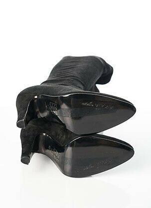 Cizme nubuc toc de 7 la 9 cm negru ATELIER MERCADAL femeie