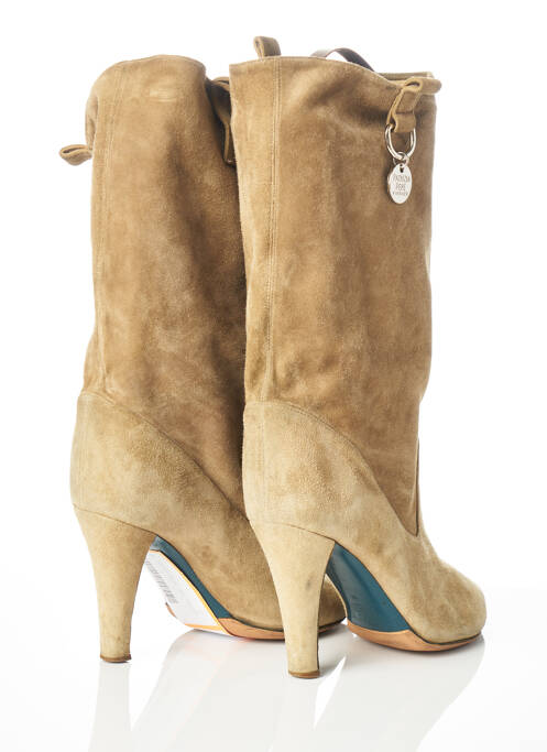 Cizme bej PATRIZIA PEPE FIRENZE femeie