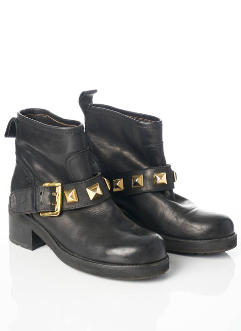 Botine/Ghete negru WOO'S femeie