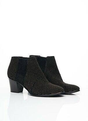 Botine/ghete toc de 7 la 9 cm negru AERIN femeie