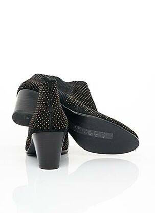 Botine/ghete toc de 7 la 9 cm negru AERIN femeie