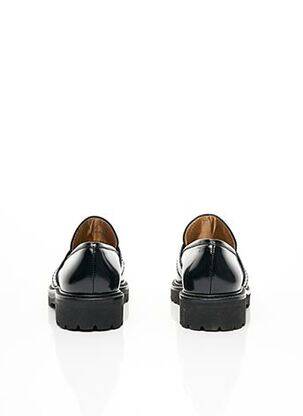 Mocasini material neted toc plat până la 3 cm negru WALTER STEIGER femeie